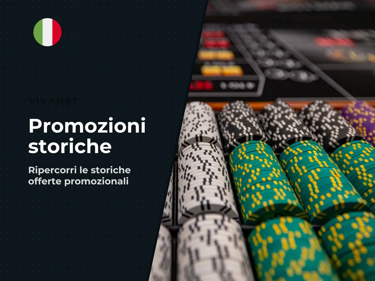 Bonus concreti storici di Vivabet. Storicamente, l'operatore proponeva le seguenti offerte: