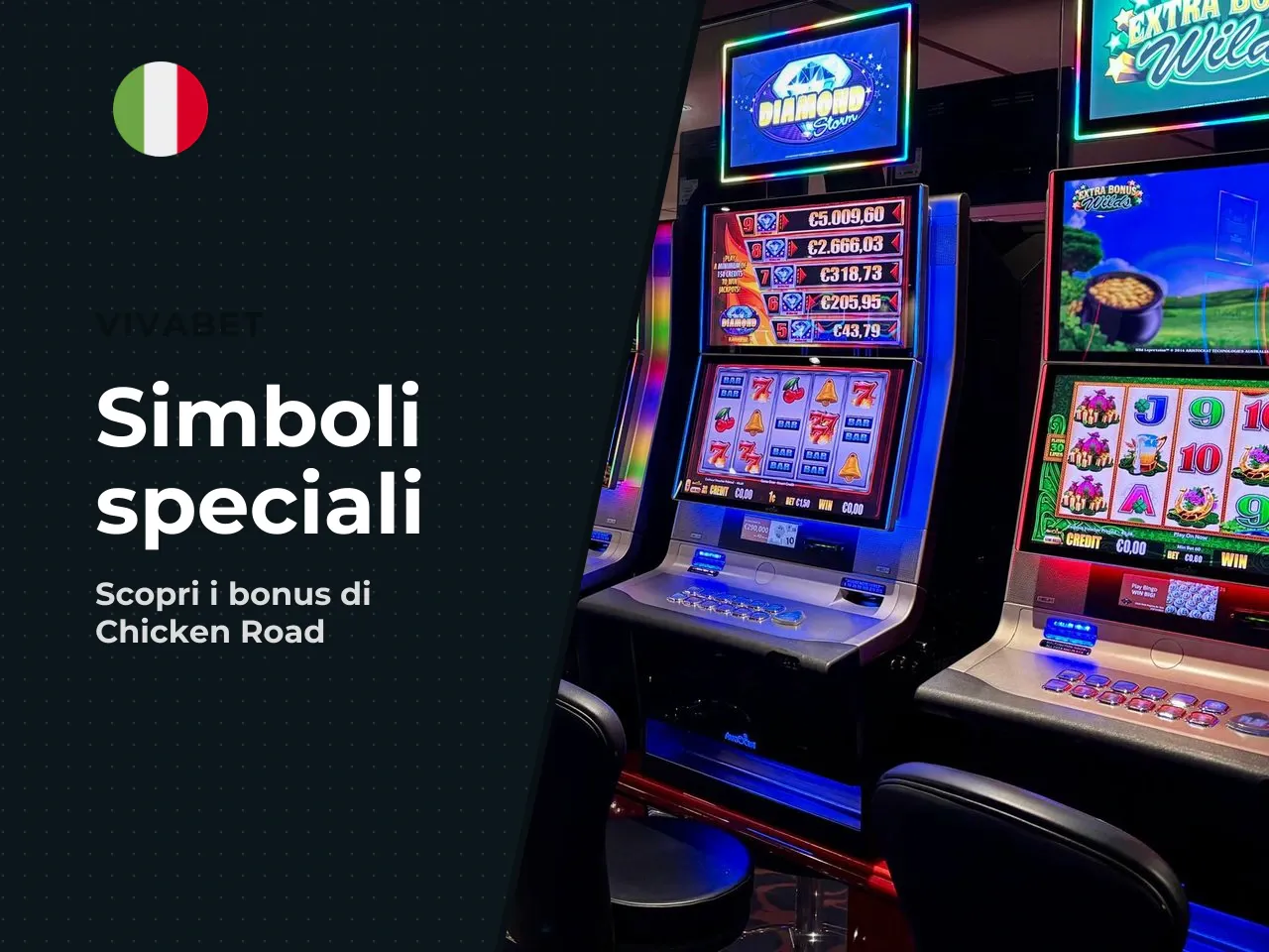 Simboli e bonus sulla strada. Durante il percorso di Chicken Road possono comparire elementi speciali che modificano la dinamica del round. Si tratta di simboli integrati nella griglia di gioco — non
