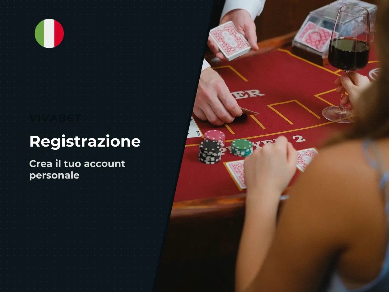Se non hai ancora un account: la registrazione
