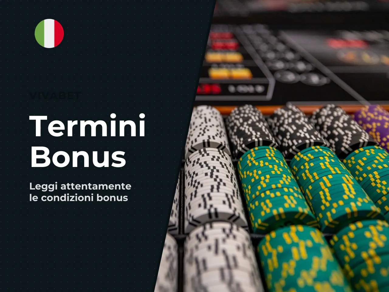 Termini da controllare prima di attivare un bonus