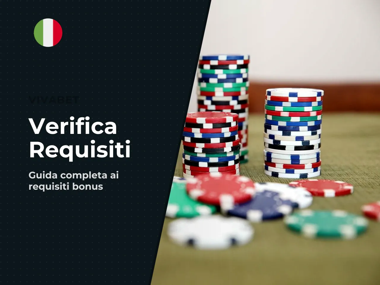Verifica account, requisiti di puntata e giochi idonei