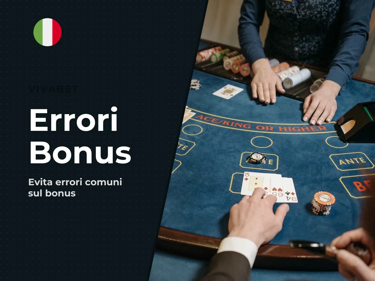 Errori comuni nell'uso del cod bonus Vivabet