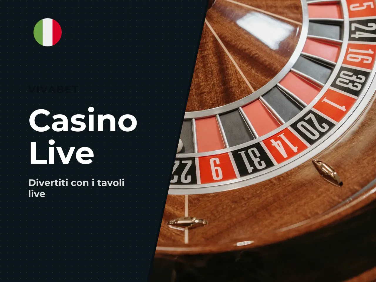 Roulette live e altre opzioni del live casino