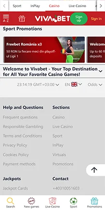vivabet come prelevare